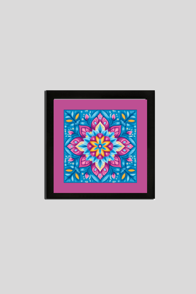 Floral Mandala Wall Art