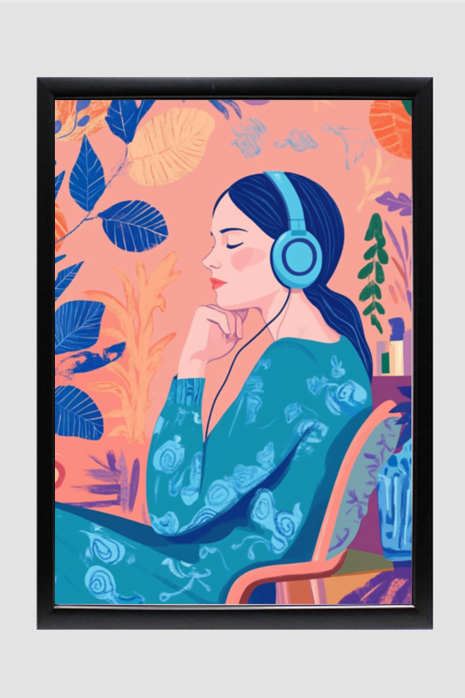 🌸The Musical Muse Wall Art🌸