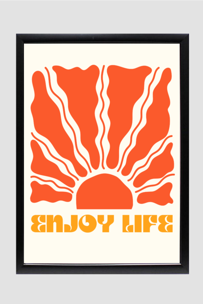 Enjoy Life Boho Wall Art