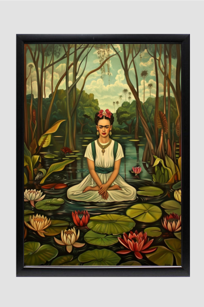🌸Frida The Buddha 🌸 Wall Art