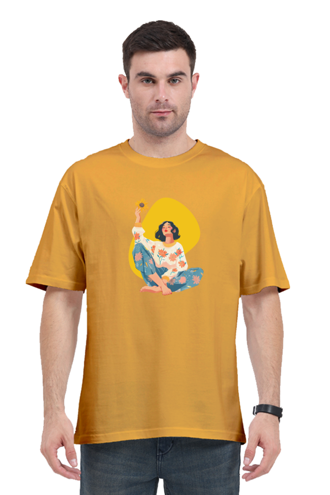 Sunflower Girl Oversized Tshirt