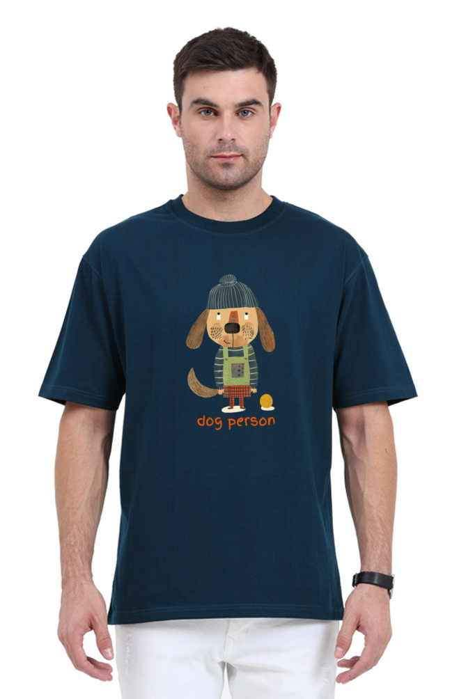 Dog Person Unisex Oversized Tshirt
