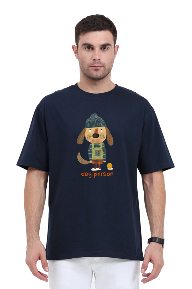 Dog Person Unisex Oversized Tshirt