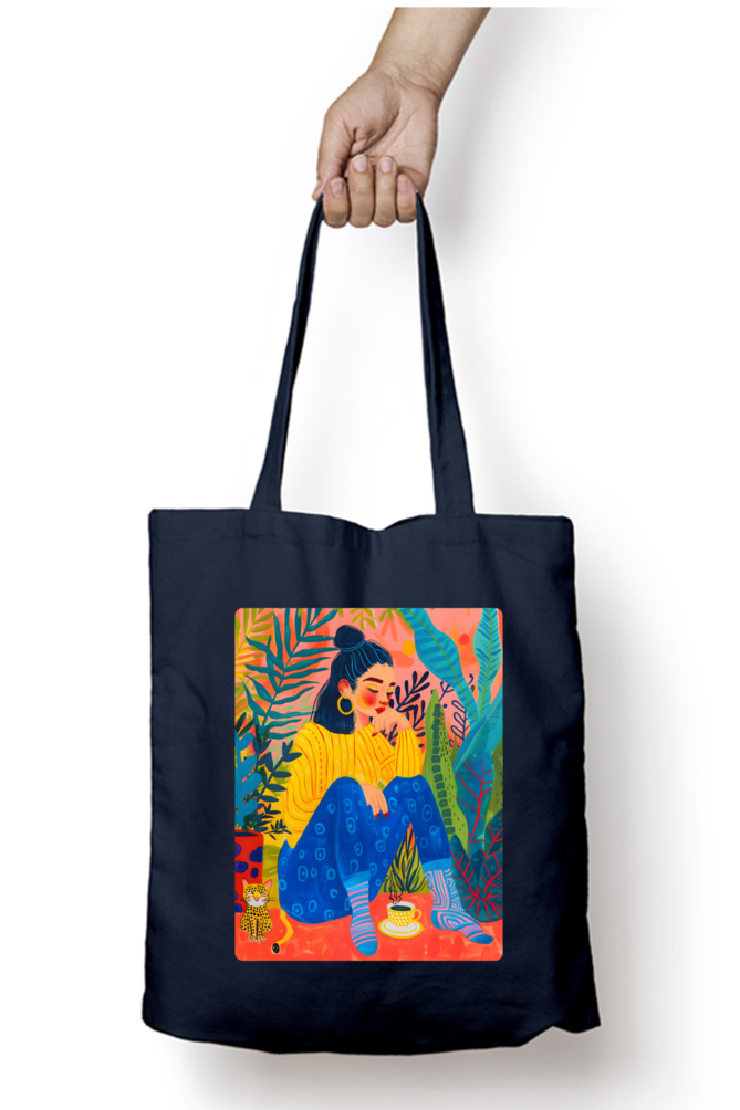The Art of Everyday Elegance Zipped Tote Bag