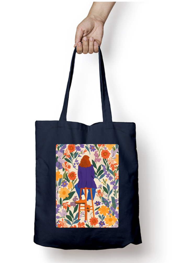 Unleash Your Artistic Side Zipped Tote Bag