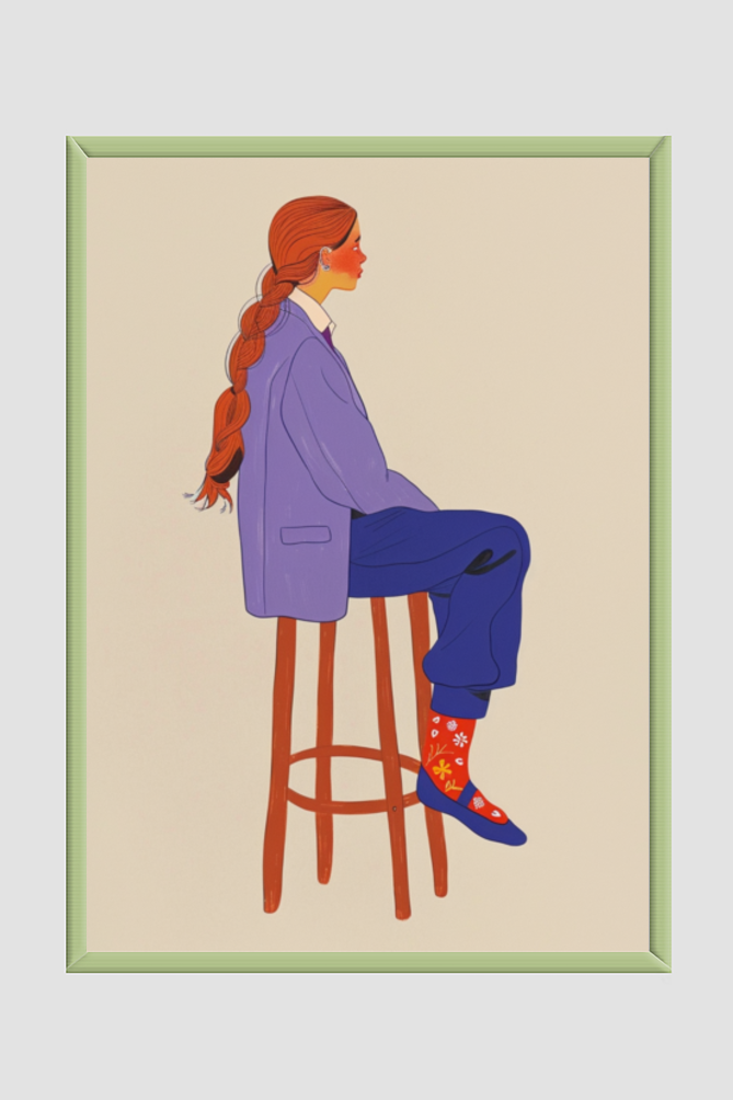 🌸The Thinker 🌸 Wall Art