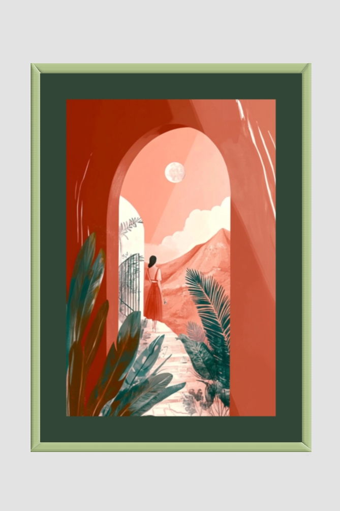🌸Boho Scenic Paradiso🌸 Wall Art