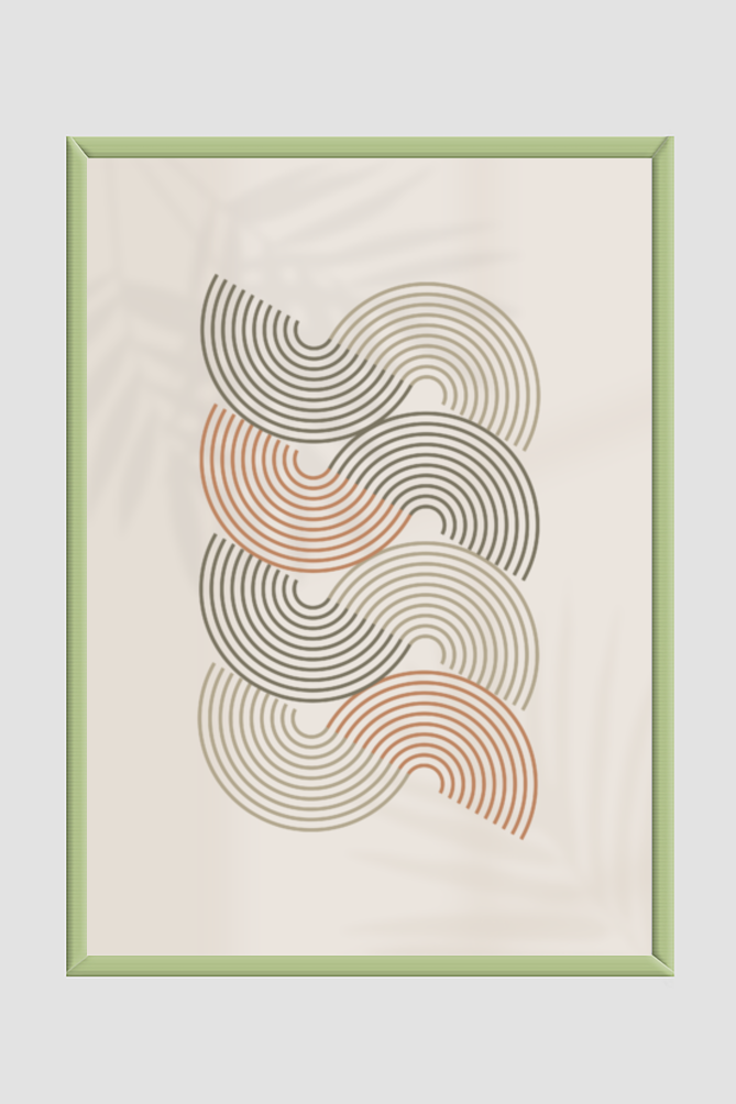 Infinity Abstract Boho Wall Art