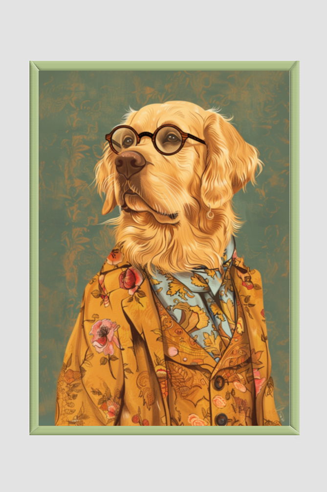 ⭐The Yoda Doga ⭐ Boho Wall Art