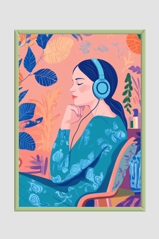 🌸The Musical Muse Wall Art🌸