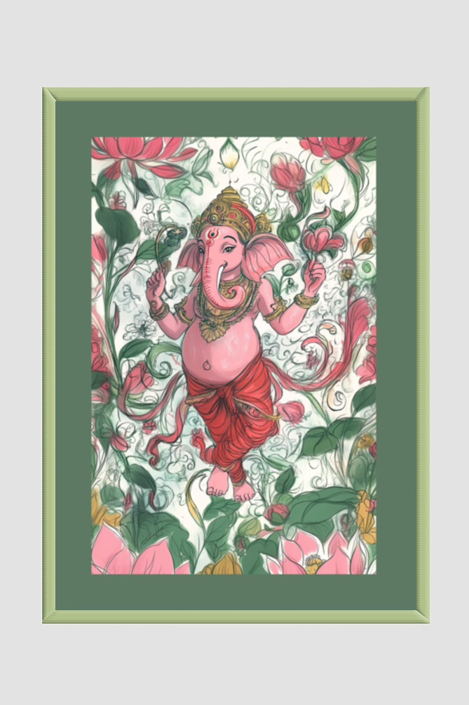 🌸Boho Ganesha🌸 Wall Art