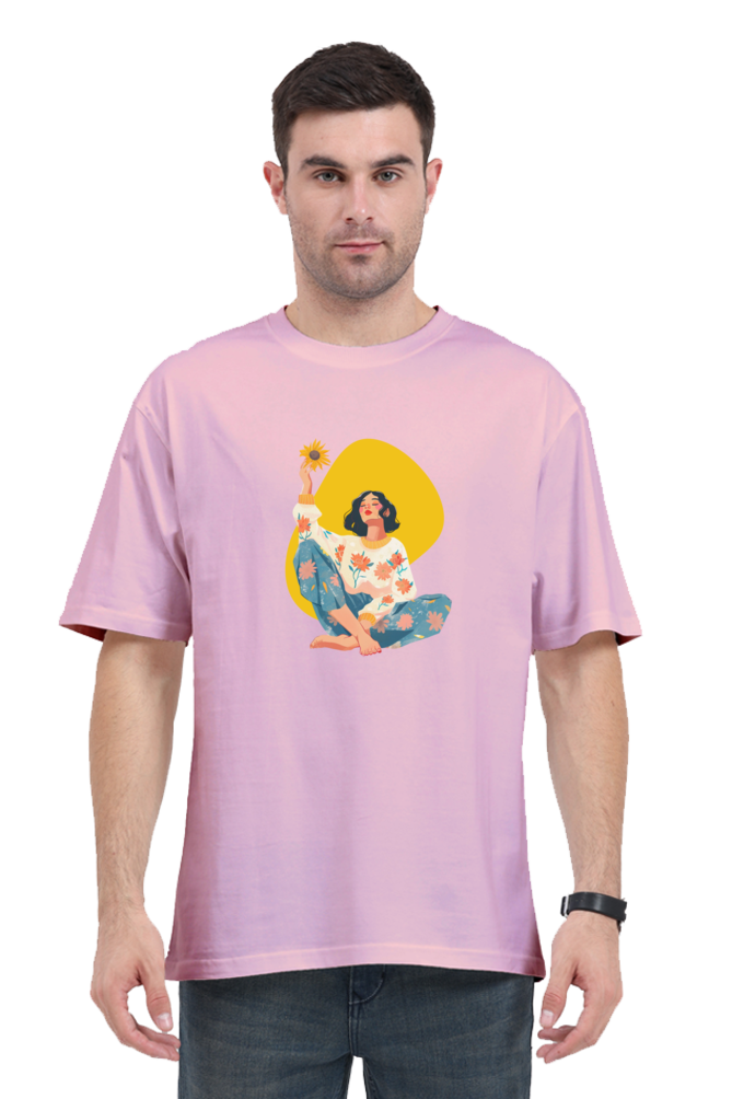 Sunflower Girl Oversized Tshirt