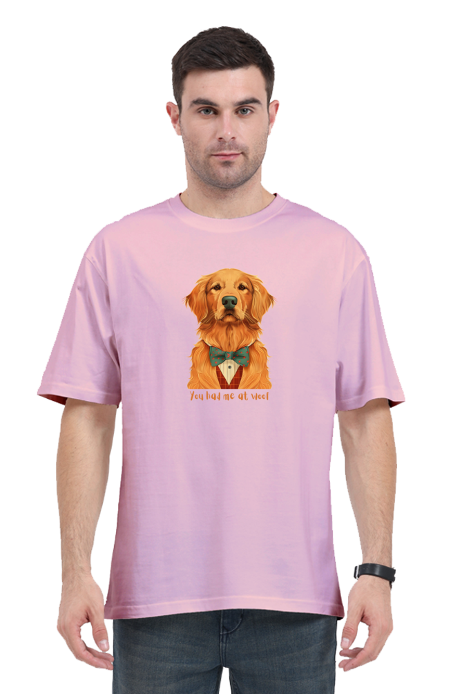 Woof Woof Oversized T-Shirt 240 GSM 100% Cotton