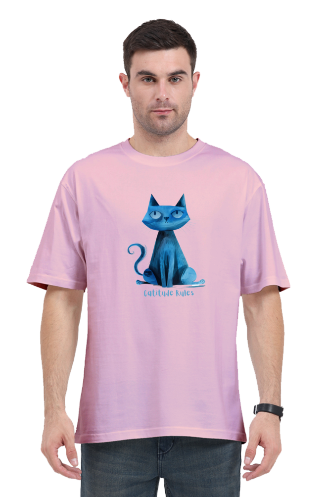 Catitude Oversized Unisex Tshirt