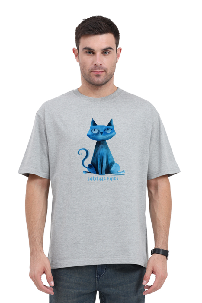 Catitude Oversized Unisex Tshirt