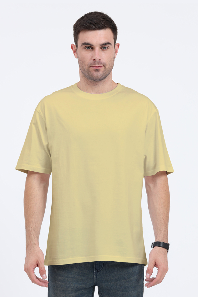 Solid Plain Unisex Oversized Tshirt