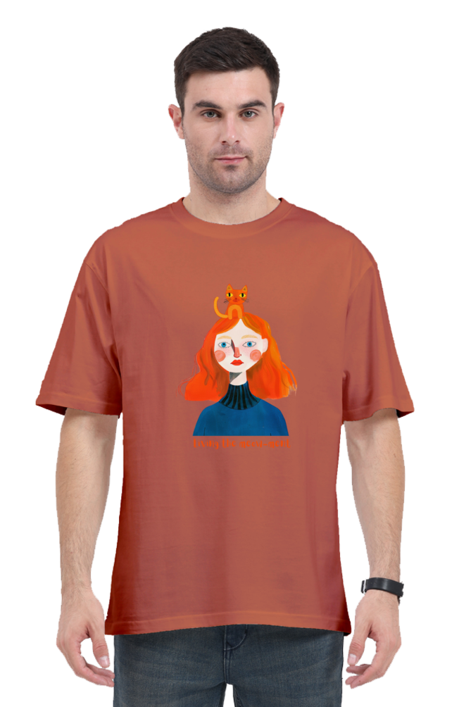 Cat & Me Oversized Tshirt