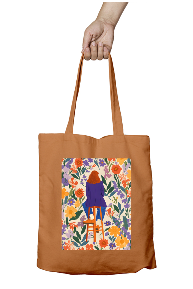Unleash Your Artistic Side Zipped Tote Bag