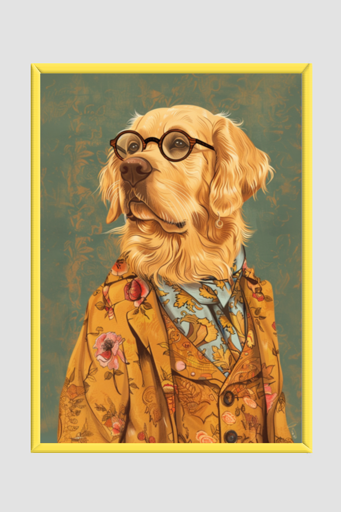 ⭐The Yoda Doga ⭐ Boho Wall Art