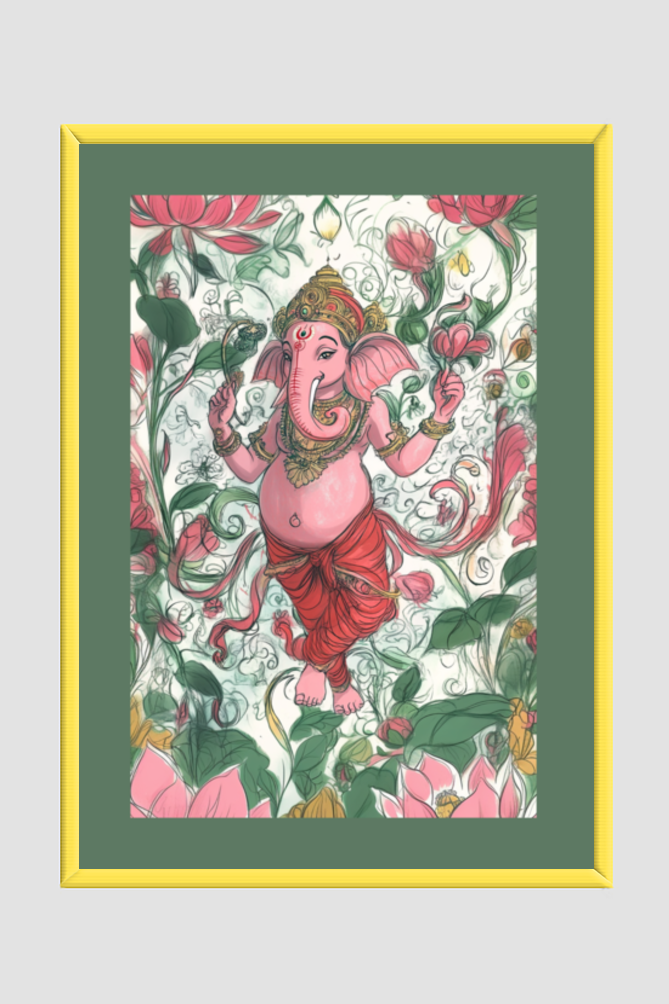🌸Boho Ganesha🌸 Wall Art