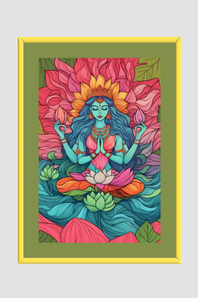 🌸My Wealth Goddess Lakshmi 🌸 Wall Art