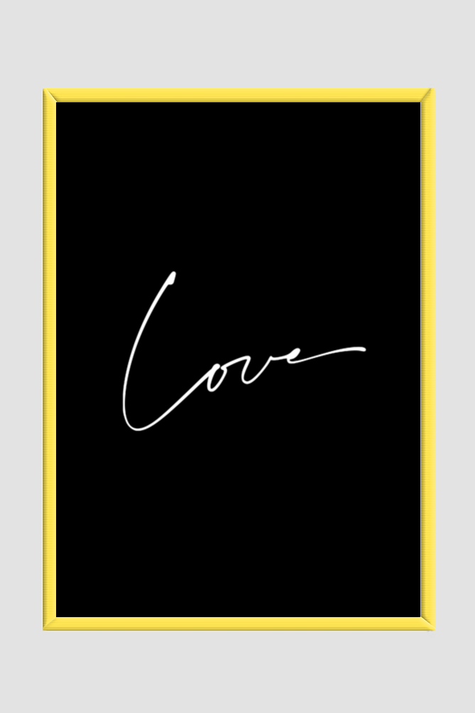 Love Boho Wall Art