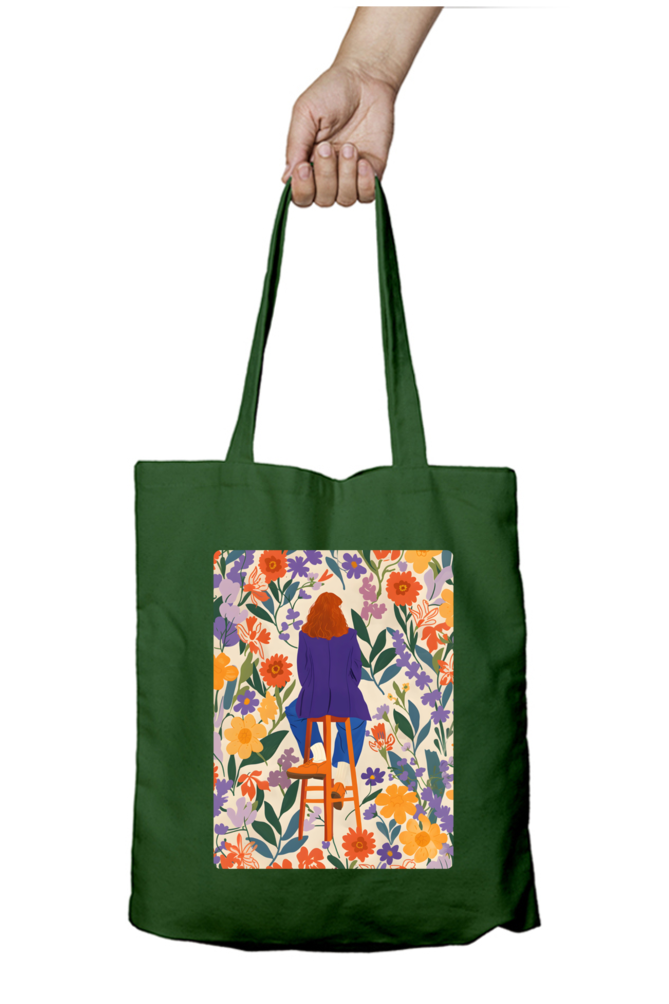 Unleash Your Artistic Side Zipped Tote Bag