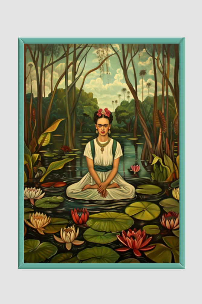 🌸Frida The Buddha 🌸 Wall Art