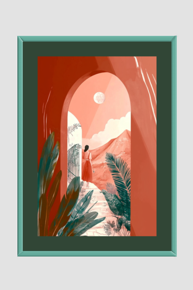 🌸Boho Scenic Paradiso🌸 Wall Art