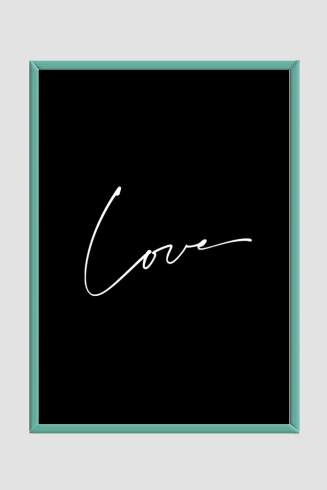 Love Boho Wall Art