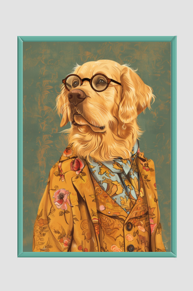 ⭐The Yoda Doga ⭐ Boho Wall Art