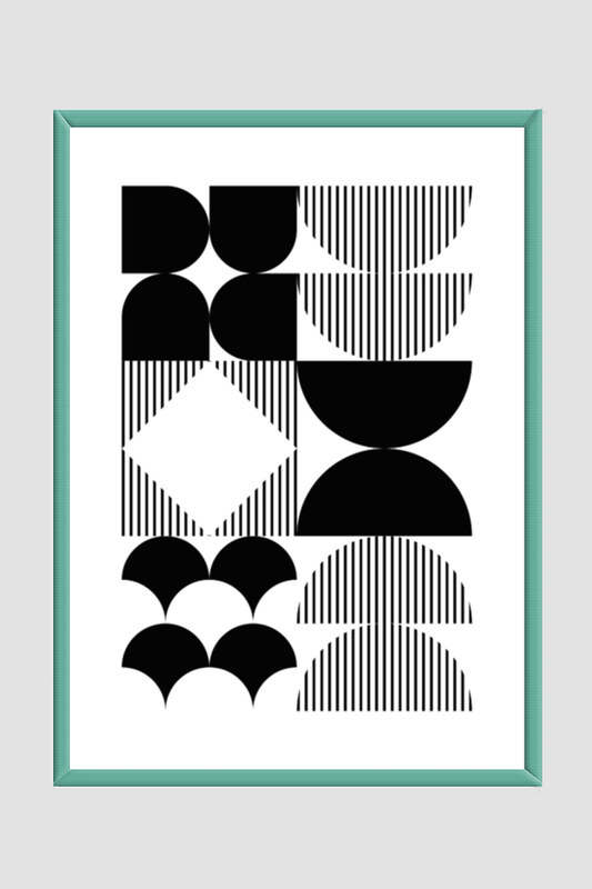 Black & White Boho Wall Art