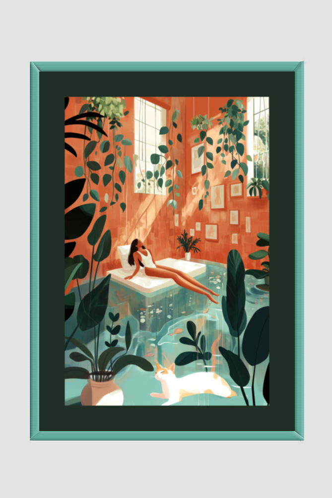 🌸The Boho Bath🌸 Wall Art