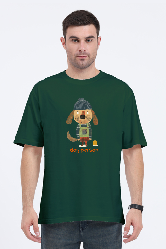 Dog Person Unisex Oversized Tshirt