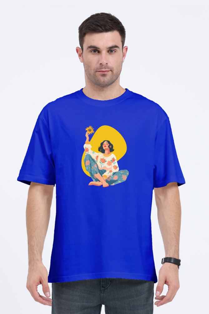 Sunflower Girl Oversized Tshirt