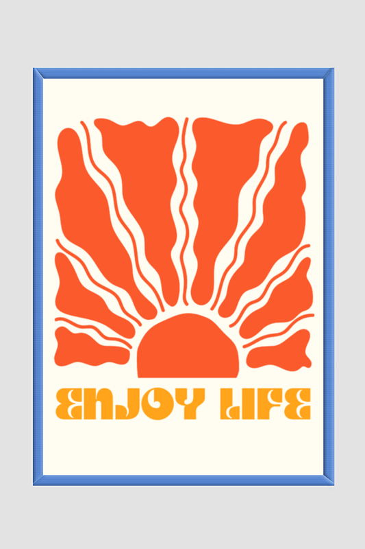 Enjoy Life Boho Wall Art