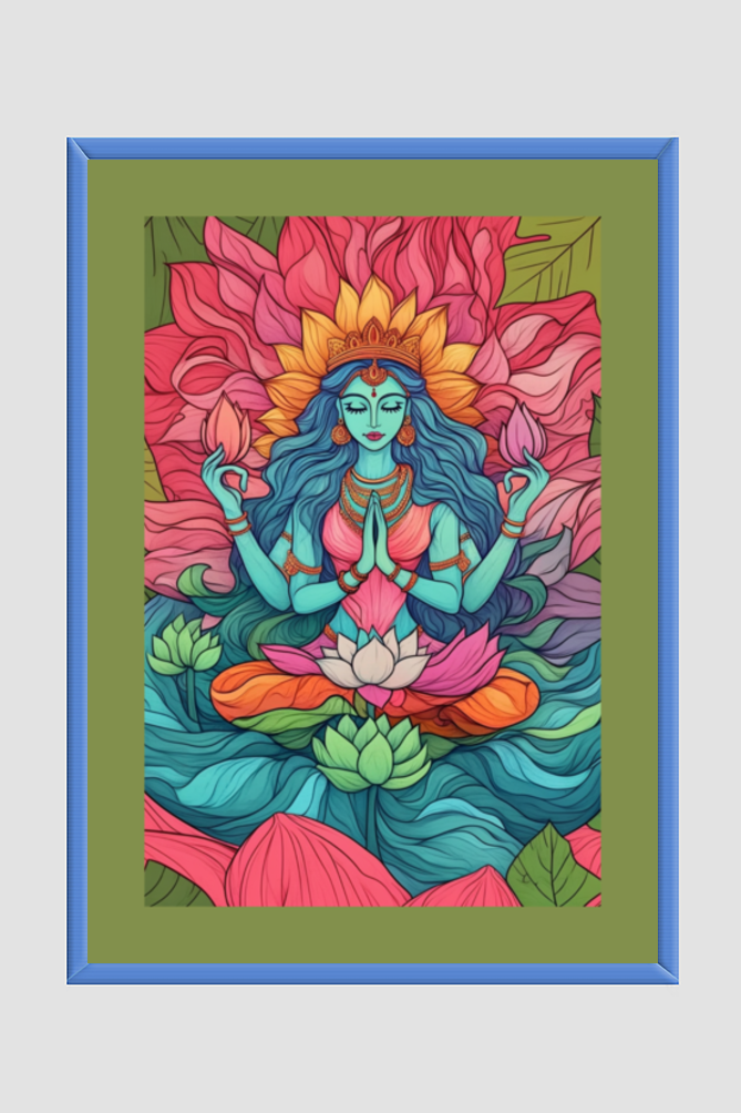 🌸My Wealth Goddess Lakshmi 🌸 Wall Art