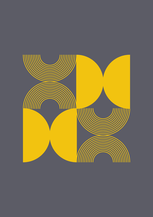 Boho Feminine Abstract Art Poster (Set of 3)