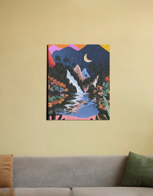 The Mystic Mountain Canvas