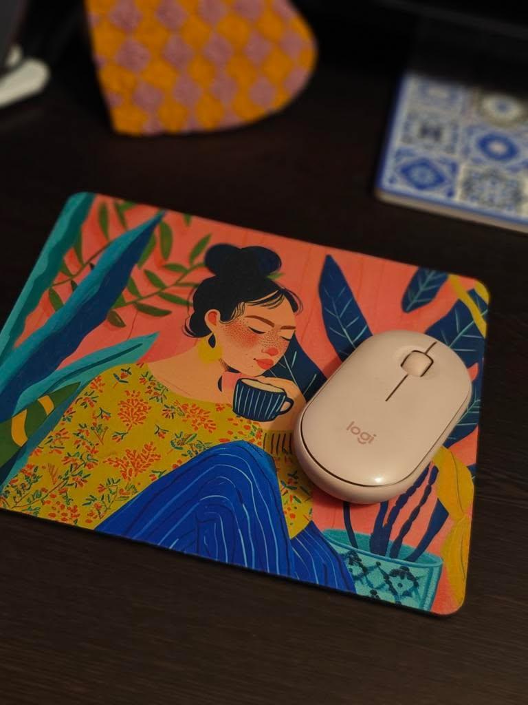 Nature Love Anti Skid Mouse Pad for Laptop