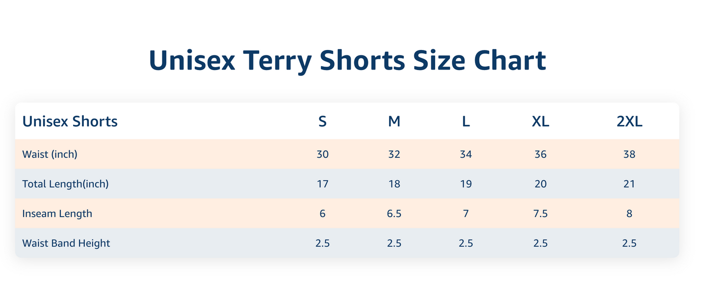 Terry Shorts Plain