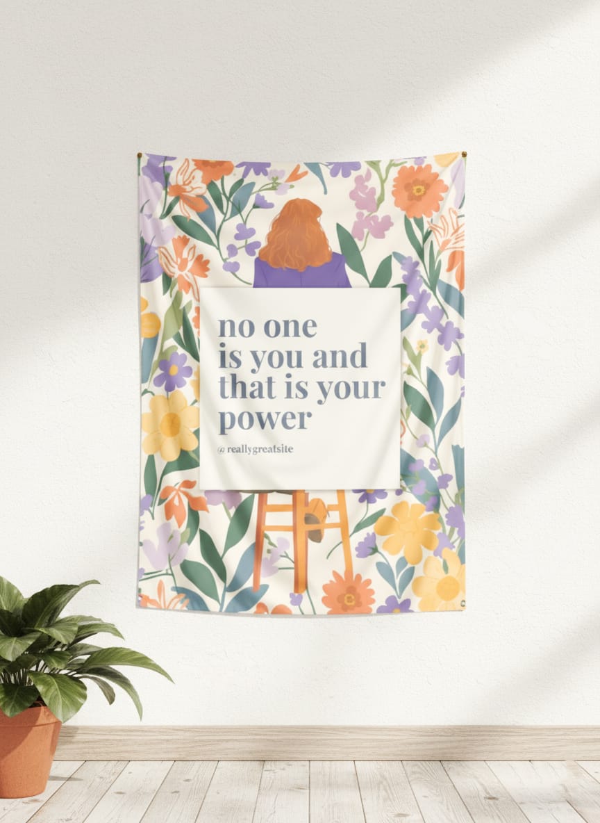 You are Unique Tapestry 26*36