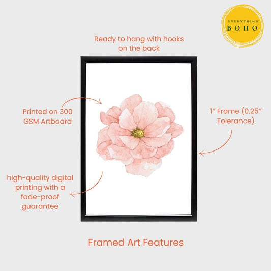 Durga Framed Boho Art