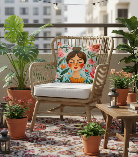 In Love Boho Cushion cover