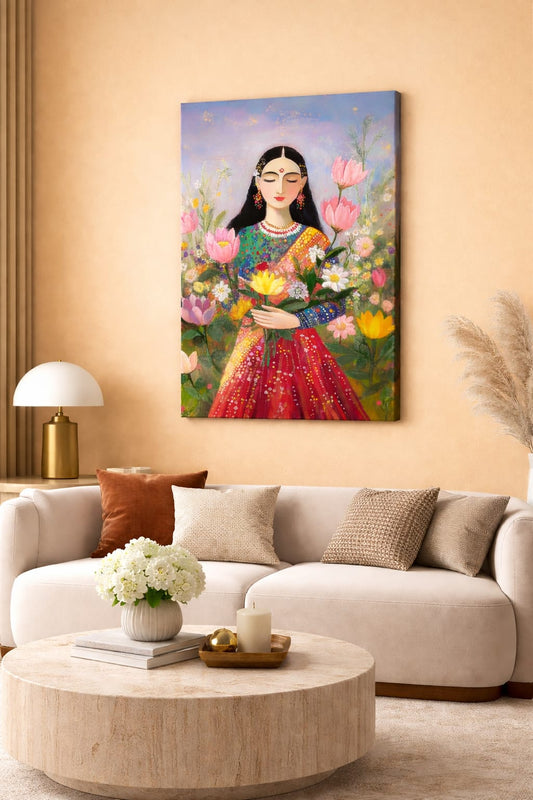 The Beautiful Bride Wrapped Canvas Wall Art