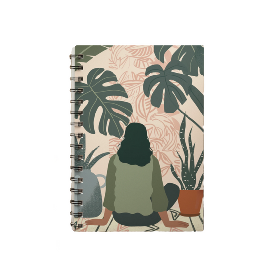Boho Bliss A5 Unruled Notebook Diary