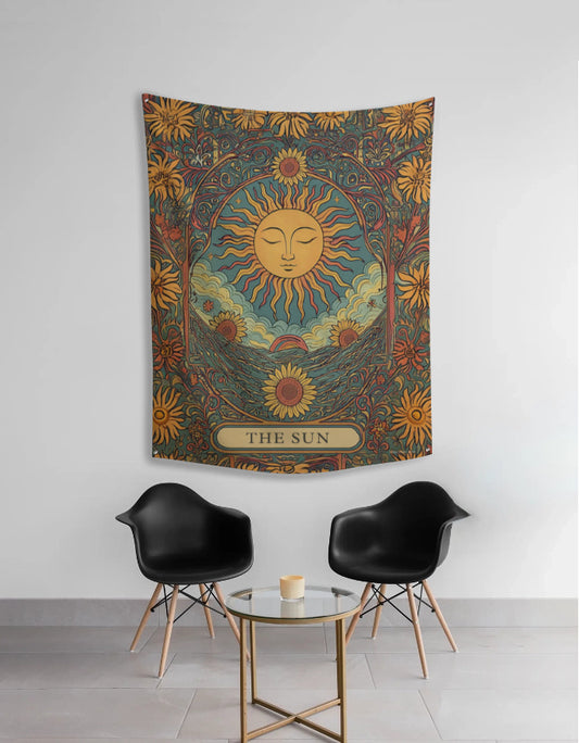 The Sun Tarot Tapestry