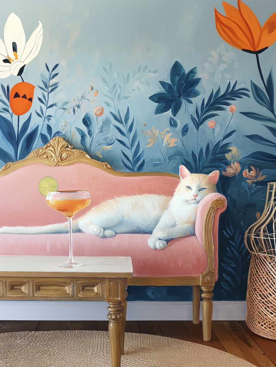 Persian Queen Cat Wall Art