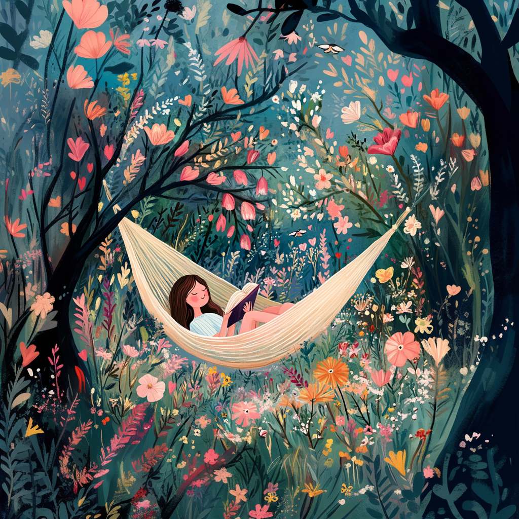 Hammock Bliss Wall Art Tapestry