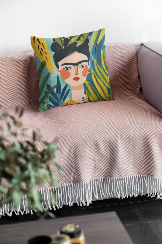 Funky Frida Boho Cushion Cover